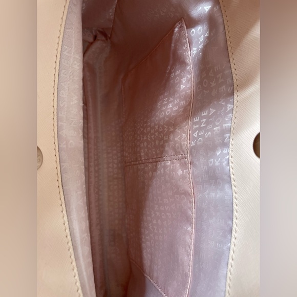 Large Light Pink Kate Spade Tote - Picture 3 of 7